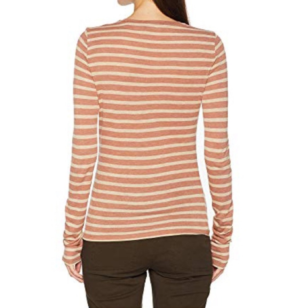 Vince Stripe Long Sleeve Crew Tee - Picture 4 of 6